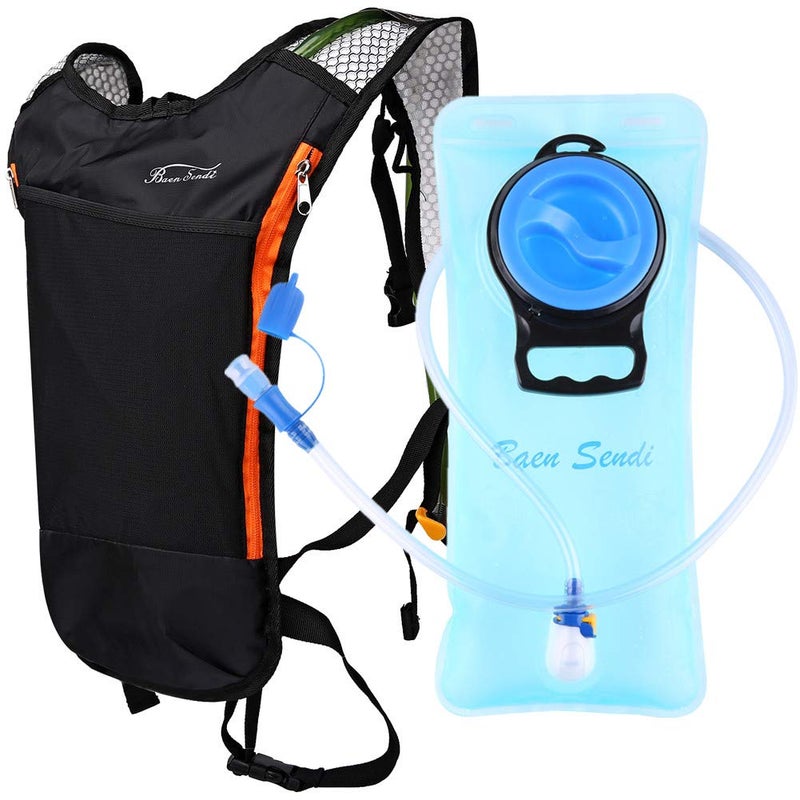 Baen Sendi Hydration Pack with 2L Backpack Water Bladder - Great for Outdoor Sports of Running Hiking Camping Cycling Skiing - Image 1